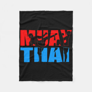 Kickboksen Martial Arts Thaiboksen Muay Thai Fleece Deken