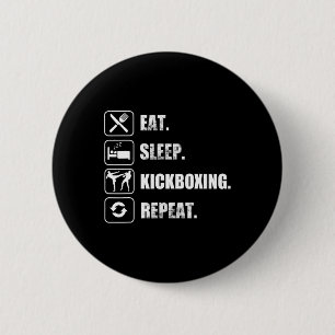 Kickboksen Muay Thai Vechtkunst Tijger Sak Yant  Ronde Button 5,7 Cm