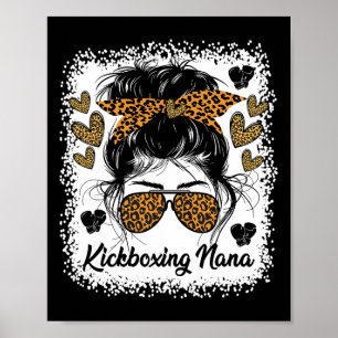 Kickboksen Nana Vechtkunstliefhebbers Stijlvolle S Poster