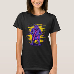 Kickboksen Nijlpaard Taekwondo Karate MMA Grappig T-shirt