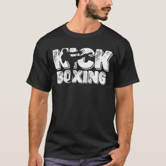Kickboksen Onbezorgde Krijger Mentaliteit  T-shirt