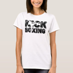 Kickboksen Onbezorgde Krijger Mentaliteit T-shirt
