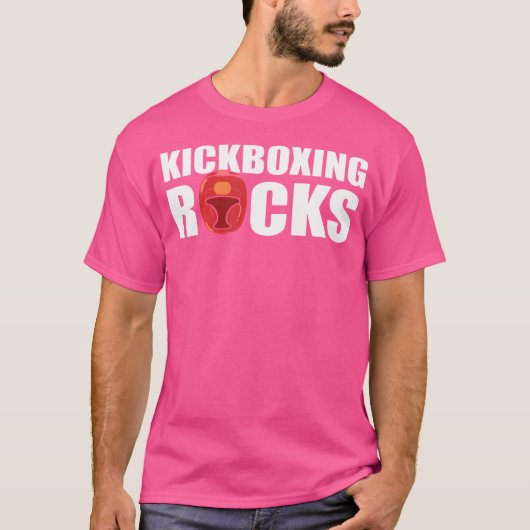 Kickboksen Rocks T-shirt (Voorkant)