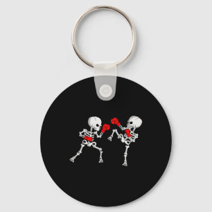 Kickboksen Skelet Kickbokser Boksen Mma Sleutelhanger
