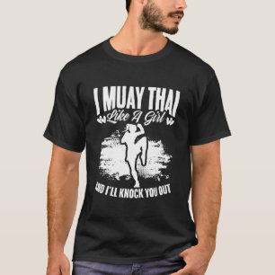 Kickboksen Thailand Mma Thai Boksen Muay Thai T-shirt