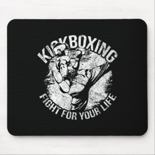 Kickboksen Vecht Voor Je Leven Kickbox Muismat