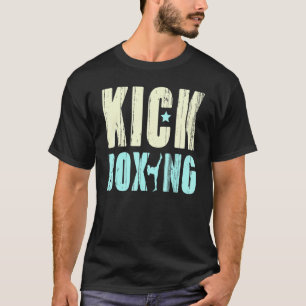 Kickboksen Verdediging Trap Stomp Karate Vliegende T-shirt