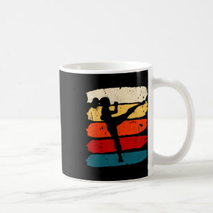 Kickboksen Vrouw Kickbokser Karate Boksen Mma Geve Koffiemok