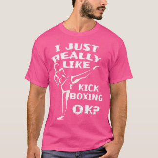 Kickboksen vrouwen t-shirt