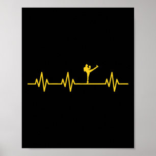 Kickbokser Bokser Trap Lifeline Hartslag Leven Lie Poster
