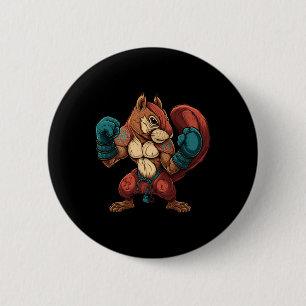 Kickbokser Eekhoorn Boksen Bokshandschoenen Mma Ki Ronde Button 5,7 Cm