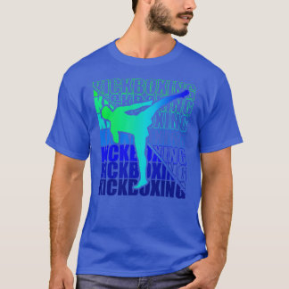 Kickbokser Martial Arts Kickboksen 28 T-shirt