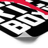 Kickbokser poster (Hoek)