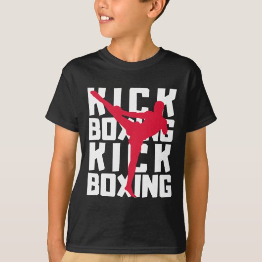 Kickbokser t-shirt (Voorkant)