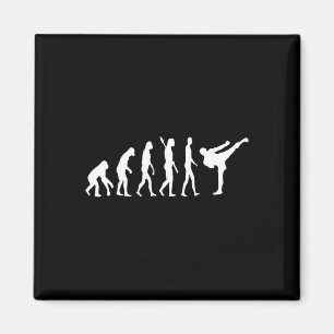 Kickboksevolutie Karate Arti Taekwondo Judo Magneet