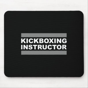 Kickboksinstructeur Muismat