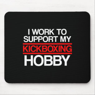 Kickboksondersteuning Kickboks Workout Muismat