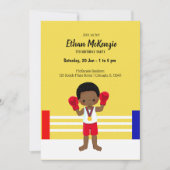 Kickbokssport Kaart (Voorkant)