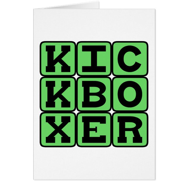 Kickboxer, Martial Arts Fighter (Devant)