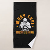 Kickboxes (Serviette de bain)