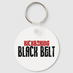 Kickboxing Black Belt Karate Sleutelhanger