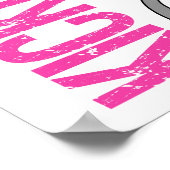 Kickboxing Chick Poster (Hoek)