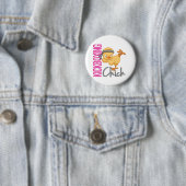 Kickboxing Chick Ronde Button 5,7 Cm (In situ)