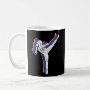 Kickboxing Girl Kickboxer Gift Koffiemok