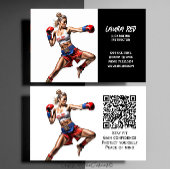 Kickboxing Instructor Visitekaartje