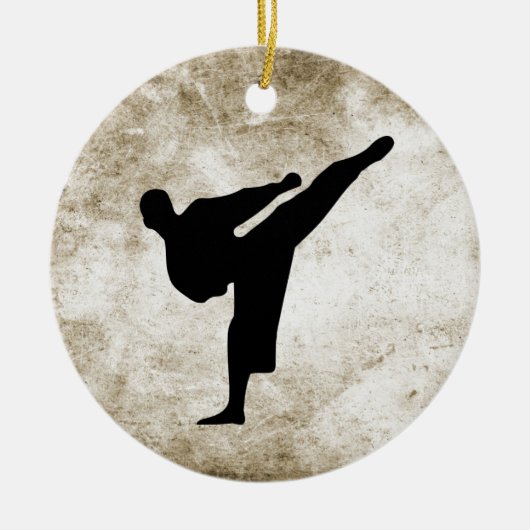 Kickboxing - Karate Ornament (Voorkant)