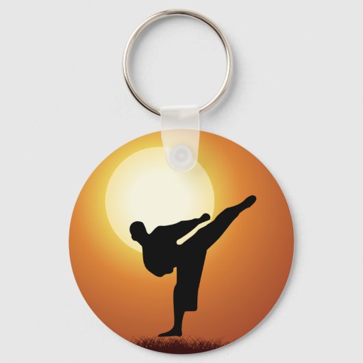 Kickboxing - Karate Sleutelhanger (Voorkant)