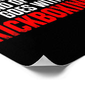 Kickboxing Kick Boxing Workout _4  Poster (Hoek)