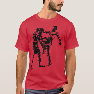 Kickboxing Kickboxer MMA T-shirt