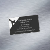 Kickboxing ou Martial Art Sport Carte de visite (In Situ)