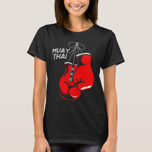 Kickboxing Thai Boxing Muay Thai Ghandschoenen T-shirt
