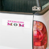 KickboxingMam Bumpersticker (Op Truck)