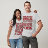 kickboxstijlen t-shirt (Unisex)