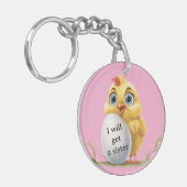 Kickenkudde Sleutelhanger (Voorkant Links)