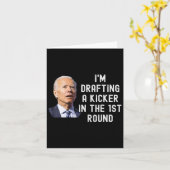 Kicker Funny Fantasy Football Dr. Kaart (Gele Bloem)