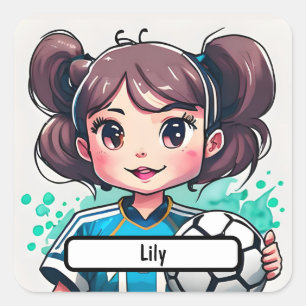 Kickin Cutie Sticker met aangepaste diameter