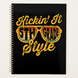 Kickin it 5th Grade Style Student Team Planner