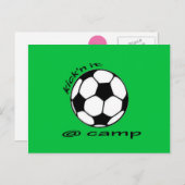 Kickin it @ Camp Briefkaart (Voorkant / Achterkant)