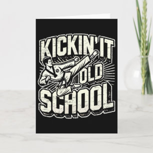 Kickin It Old School Karate Martial Arts Kaart