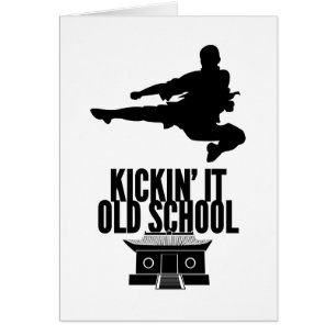 Kickin 'It Oude School Verticale Kaart