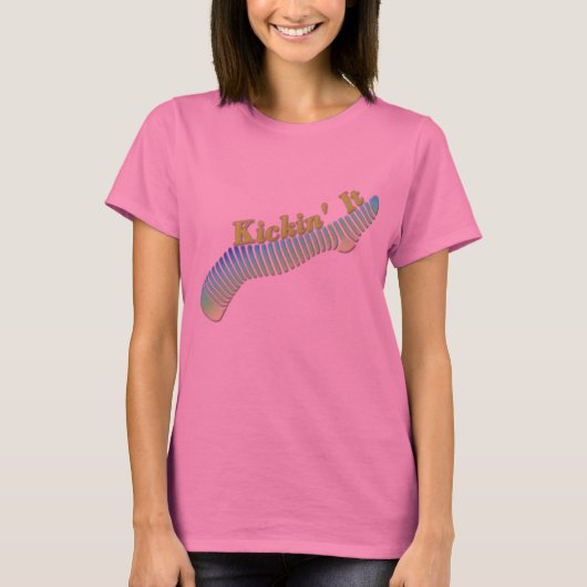 Kickin 'It! T-shirt (Voorkant)