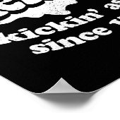 Kickin sinds 1776 poster (Hoek)