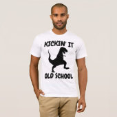 KICKING IT OLD SCHOOL T-shirts (Voorkant volledig)
