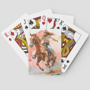 "Kick'n up Dust" Pokerkaarten