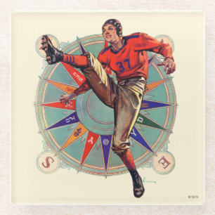 Kickoff Glazen Onderzetter