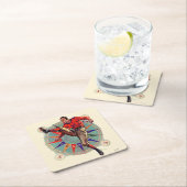 Kickoff Vierkante Kartonnen Onderzetter (Insitu)